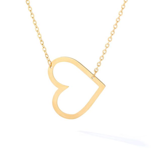 trendy stainless steel necklace for women man hollow double heart rose gold choker pendant necklace jewelry collares collier, Silver
trendy stainless steel necklace for women man hollow double heart rose gold choker pendant necklace jewelry collares collier, Silver