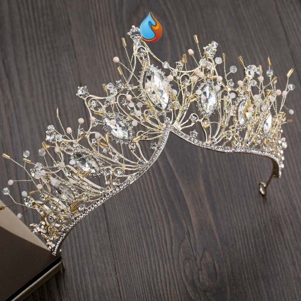 crown headdress bride simple atmosphere elegant decoration performance headgear p accessories jewelry, Silver
crown headdress bride simple atmosphere elegant decoration performance headgear p accessories jewelry, Silver