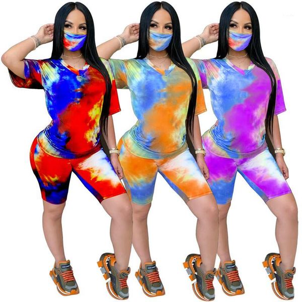 hirigin 2020 new women 2pcs sets tie dyeing print clothes sets v-neck high waist shorts summer tracksuit outfit 2 piece set1, White
hirigin 2020 new women 2pcs sets tie dyeing print clothes sets v-neck high waist shorts summer tracksuit outfit 2 piece set1, White