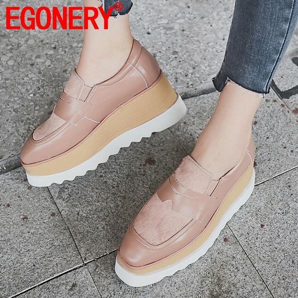 egonery spring new fashion women pumps outside high heels platform genuine leather square toe slip-on women shoes drop shipping, Black
egonery spring new fashion women pumps outside high heels platform genuine leather square toe slip-on women shoes drop shipping, Black