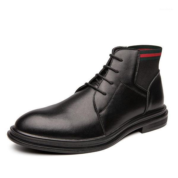 boots fashion men's natural leather pointed toe flats shoes lace-up breathable spring autumn ankle boot chaussure homme bota1, Black
boots fashion men's natural leather pointed toe flats shoes lace-up breathable spring autumn ankle boot chaussure homme bota1, Black
