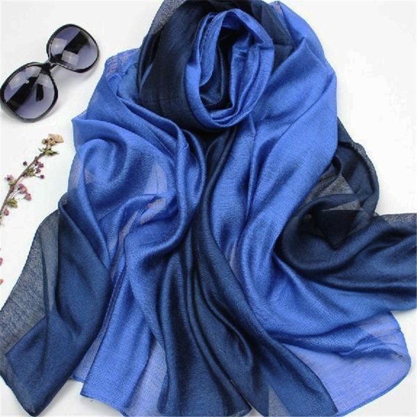 lamaxapa new fashion summer/autumn solid gradient women/lady real 100% silk scarf thin shawls and wrap long female echarpe y201007, Blue;gray
lamaxapa new fashion summer/autumn solid gradient women/lady real 100% silk scarf thin shawls and wrap long female echarpe y201007, Blue;gray