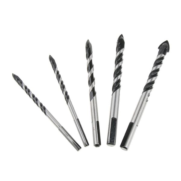 set of 5 pcs multi-purpose glass drill bits wood concrete anti-rust painted extremely durable, withstand friction of drilling into glass
set of 5 pcs multi-purpose glass drill bits wood concrete anti-rust painted extremely durable, withstand friction of drilling into glass