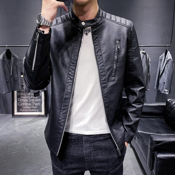 men's fur & faux gzdeerax pu leather mens jackets luxury stand collar moto biker and coats plus size 5xl slim man, Black
men's fur & faux gzdeerax pu leather mens jackets luxury stand collar moto biker and coats plus size 5xl slim man, Black