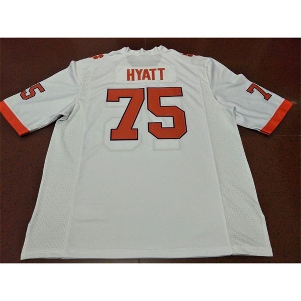 3421 clemson tigers mitch hyatt #75 real full embroidery college jersey size s-4xl or custom any name or number jersey, Black
3421 clemson tigers mitch hyatt #75 real full embroidery college jersey size s-4xl or custom any name or number jersey, Black