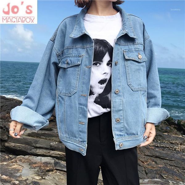 women denim jacket coat jeans vintage loose lady outwear square collar button long sleeve winter plus size women jacket1, Black;brown
women denim jacket coat jeans vintage loose lady outwear square collar button long sleeve winter plus size women jacket1, Black;brown