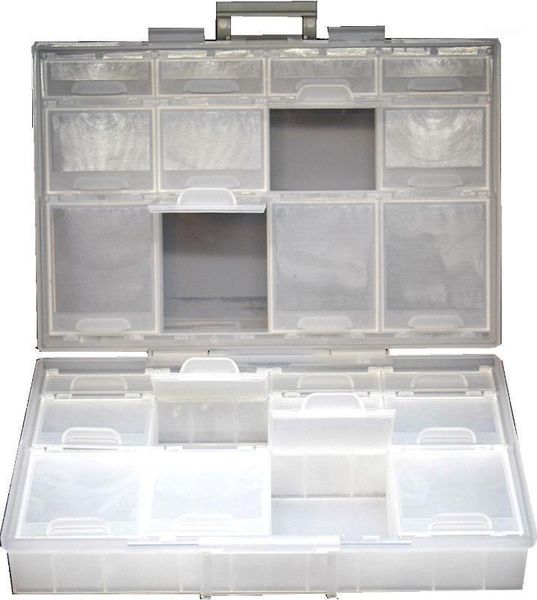 aidetek half transparent box-all-24 small parts beads stationery jewelry box organizer for sorted parts 3 sizes 24 compartment1
aidetek half transparent box-all-24 small parts beads stationery jewelry box organizer for sorted parts 3 sizes 24 compartment1
