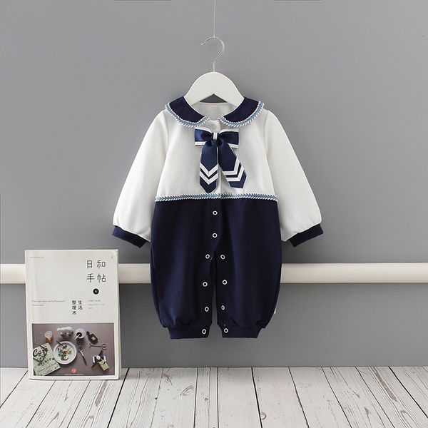 2021 new england style pajamas newborn boys clothes girls rompers infant baby jumpsuits with big bow 0-2y etuh, Blue
2021 new england style pajamas newborn boys clothes girls rompers infant baby jumpsuits with big bow 0-2y etuh, Blue