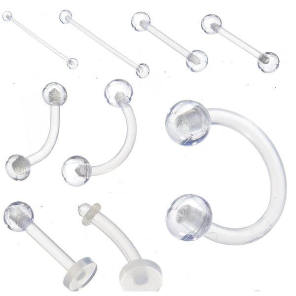 wholesale jewelry bulk lots acrylic tongue bar lip ring eyebrow ear nail body piercing belly rings shipping zshhy, Black
wholesale jewelry bulk lots acrylic tongue bar lip ring eyebrow ear nail body piercing belly rings shipping zshhy, Black