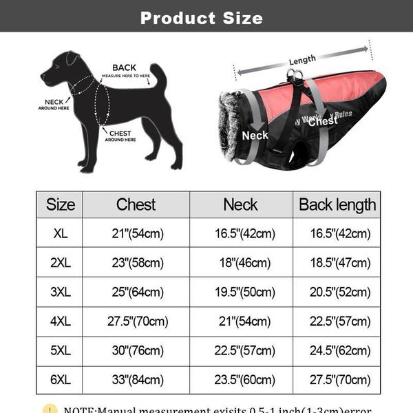 warm pet clothes winter thicken dog coat harness for medium large dogs french bulldog big dog clothing jacket vest wa bbyxiz