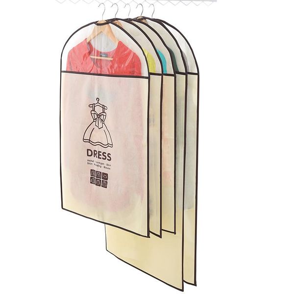 storage bags 5 pcs/lot travel clothes dust cover damp proof hanging closet bag for suit dress winter down jacket organizer
storage bags 5 pcs/lot travel clothes dust cover damp proof hanging closet bag for suit dress winter down jacket organizer