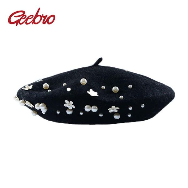 geebro цветочный pearls шерсть береты для женщин ladies французский стиль зимы теплые шапки сплошного цвета элегантная женщина девушки моды, Blue;gray
geebro цветочный pearls шерсть береты для женщин ladies французский стиль зимы теплые шапки сплошного цвета элегантная женщина девушки моды, Blue;gray