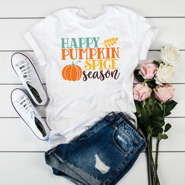 women happy pumpkin spice season thanksgiving halloween fall autumn graphic ladies tshirt female womens tee shirt t shirt, White
women happy pumpkin spice season thanksgiving halloween fall autumn graphic ladies tshirt female womens tee shirt t shirt, White