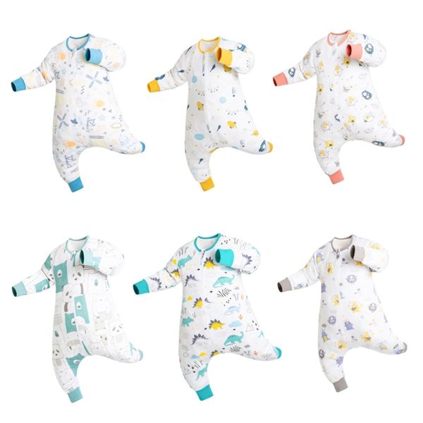 baby sleep bag with feet spring summer wearable blanket legs cotton sleepsack for toddler soft born romper clothes 220222
baby sleep bag with feet spring summer wearable blanket legs cotton sleepsack for toddler soft born romper clothes 220222