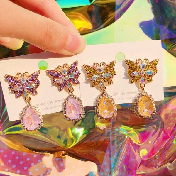 dangle & chandelier mengjiqiao korean elegant luxury butterfly rhinestone earrings for women girls fashion watherdrop crystal party jewelry, Silver
dangle & chandelier mengjiqiao korean elegant luxury butterfly rhinestone earrings for women girls fashion watherdrop crystal party jewelry, Silver
