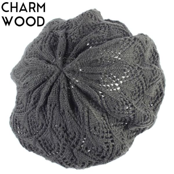 berets women's knit beret hat spring casual thin acrylic for women ladies plain french artist beanie hats female, Blue;gray 
berets women's knit beret hat spring casual thin acrylic for women ladies plain french artist beanie hats female, Blue;gray