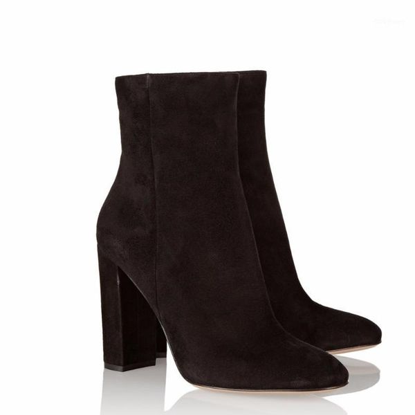 women's round toe ankle boots block heel high heels booties autumn winter female footwear zipper black fashion dropshipping1
women's round toe ankle boots block heel high heels booties autumn winter female footwear zipper black fashion dropshipping1