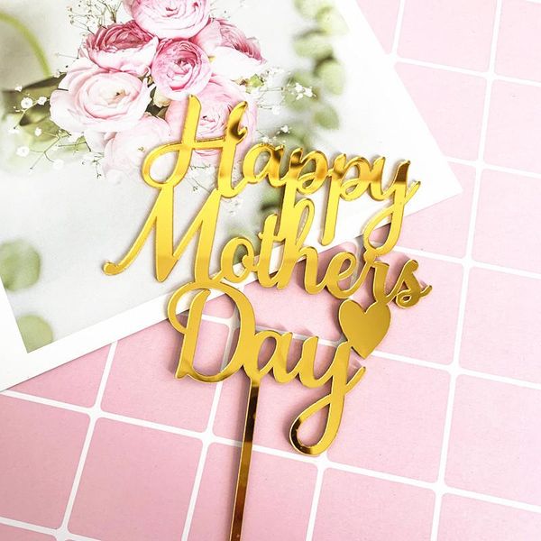 new happy mother's day birthday acrylic cake er gold mirror cake er supplies for mother birthday party decorations
new happy mother's day birthday acrylic cake er gold mirror cake er supplies for mother birthday party decorations