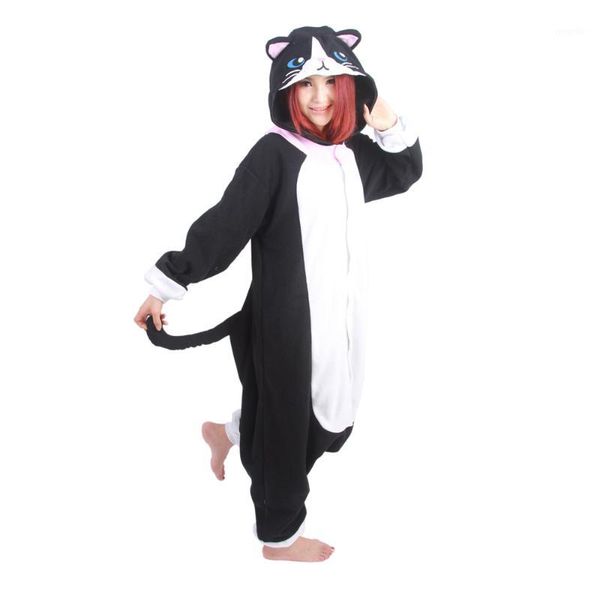 black cat pajamas cute cartoon cosplay pyjamas halloween costume women's onesies flannel animal winter warm hooded1
black cat pajamas cute cartoon cosplay pyjamas halloween costume women's onesies flannel animal winter warm hooded1