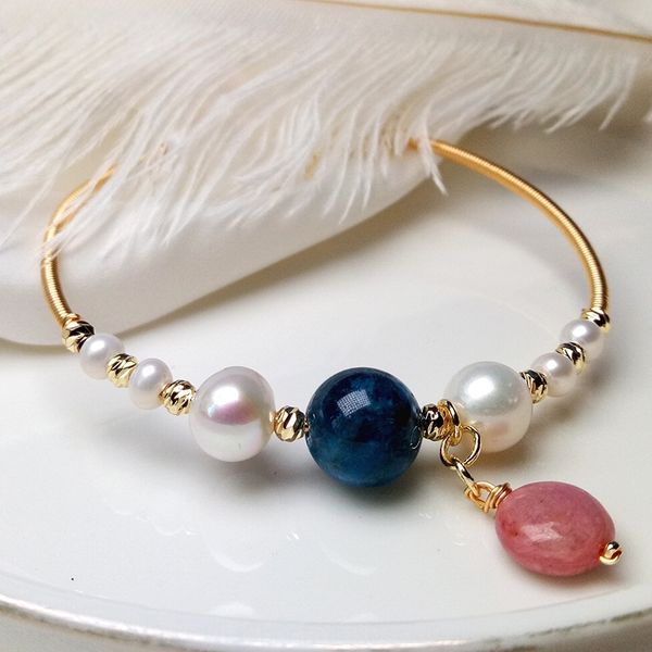 freshwater pearl 14k hand wound women's high-end gold braceletbracelet gold braceletwear crystal bracelet crystal hand string jewelry d, Golden;silver
freshwater pearl 14k hand wound women's high-end gold braceletbracelet gold braceletwear crystal bracelet crystal hand string jewelry d, Golden;silver