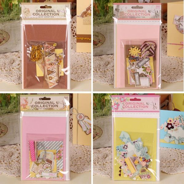 eno greeting 3 cards+envelopes of daily diy greeting card kit for kids,paper card craft set
eno greeting 3 cards+envelopes of daily diy greeting card kit for kids,paper card craft set