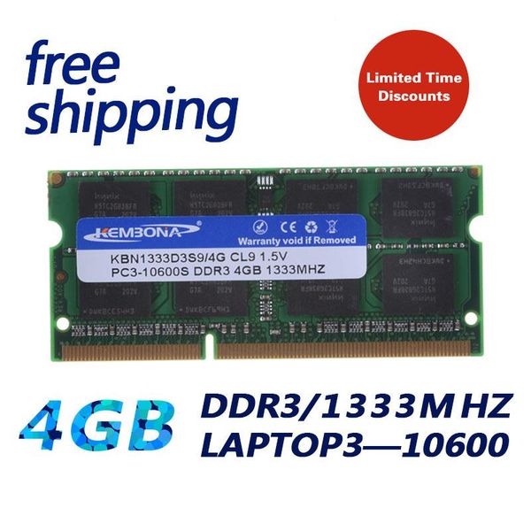 rams kembona brand sealed lapram memory ddr3 1333 / pc3 10600 4gb compatible with all motherboard
rams kembona brand sealed lapram memory ddr3 1333 / pc3 10600 4gb compatible with all motherboard