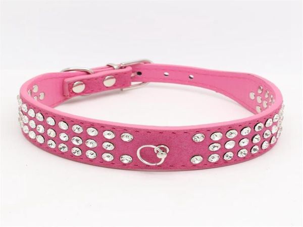 dog collars & leashes 200pcs/lot fast 3 rows rhinestones pu leather crystal diamante dogs cat puppy collar 6 colors 4 sizes
dog collars & leashes 200pcs/lot fast 3 rows rhinestones pu leather crystal diamante dogs cat puppy collar 6 colors 4 sizes
