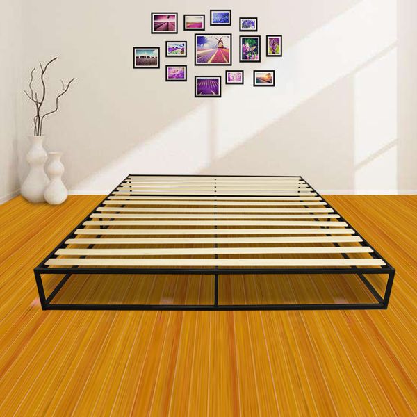 modern design bedroom curved wooden sturdy iron bed frame thickened iron tubes slats metal platform bed
modern design bedroom curved wooden sturdy iron bed frame thickened iron tubes slats metal platform bed