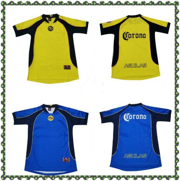 mx club america 2001/2002 version retro soccer jersey 01/02 america r.sambueza p.aguilar vintage shirt mexico club football shirt, Black;yellow
mx club america 2001/2002 version retro soccer jersey 01/02 america r.sambueza p.aguilar vintage shirt mexico club football shirt, Black;yellow