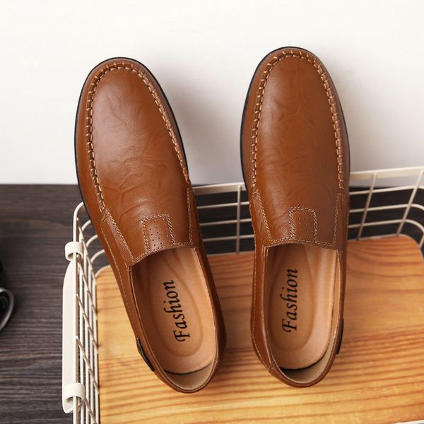 2020 new autumn new mens casual leather shoes soft genuine leather doug shoes fashionable mens shoes large size male wholesale, Black
2020 new autumn new mens casual leather shoes soft genuine leather doug shoes fashionable mens shoes large size male wholesale, Black