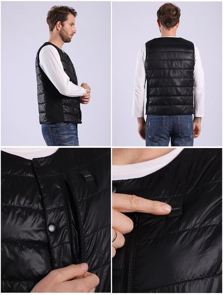 outdoor men electric heated vest usb heating vest winter thermal polyester camping hiking warm hunting jacket, Gray;blue
outdoor men electric heated vest usb heating vest winter thermal polyester camping hiking warm hunting jacket, Gray;blue