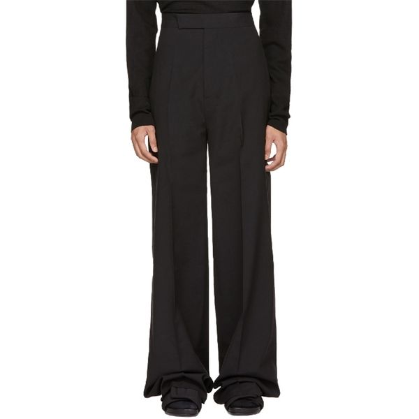 men vintage fashion streetwear loose casual straight suit pant male japan korea style trousers zipper fly full length midweight lj201221, Black
men vintage fashion streetwear loose casual straight suit pant male japan korea style trousers zipper fly full length midweight lj201221, Black