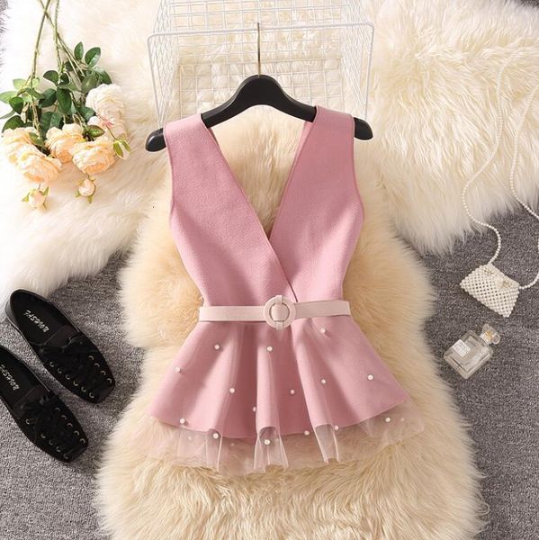 2021 spring without sleeves, beads, waistcoats, pink neck slices, tanks, thin waist, elegant sweater vest p589 2gwb, Black;white
2021 spring without sleeves, beads, waistcoats, pink neck slices, tanks, thin waist, elegant sweater vest p589 2gwb, Black;white