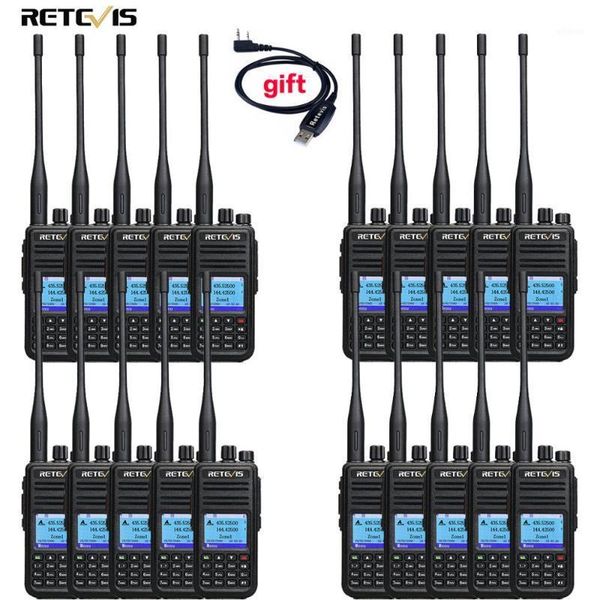 walkie talkie retevis rt3s dmr radio digital gps ham amador 5w vhf uhf dual band 20pcs compatible with mototrbo/tytw1
walkie talkie retevis rt3s dmr radio digital gps ham amador 5w vhf uhf dual band 20pcs compatible with mototrbo/tytw1