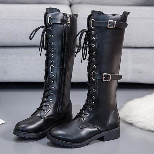 boots women knee high low heels warm shoes woman pu leather gladiator plus size shoe chaussures femme zapatos mujer sapato d20671, Black
boots women knee high low heels warm shoes woman pu leather gladiator plus size shoe chaussures femme zapatos mujer sapato d20671, Black