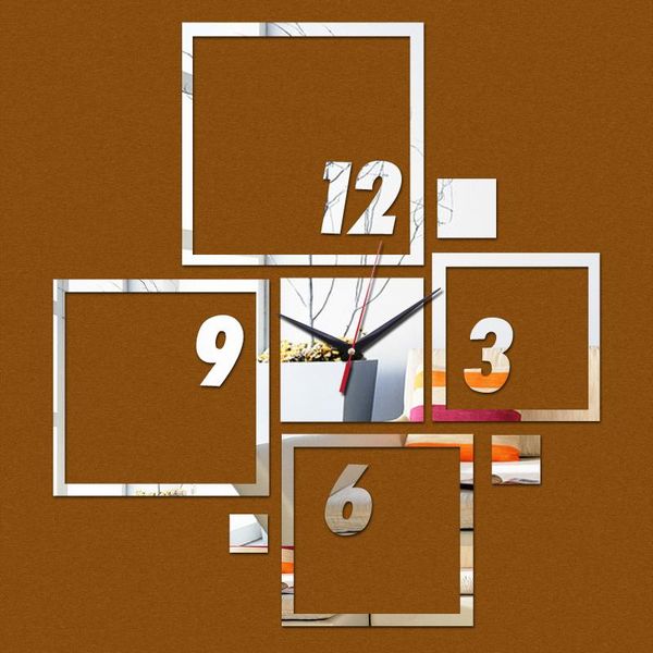 wall clocks 2021 direct selling mirror art acrylic clock modern design 3d watch large home decoration diy crystal
wall clocks 2021 direct selling mirror art acrylic clock modern design 3d watch large home decoration diy crystal