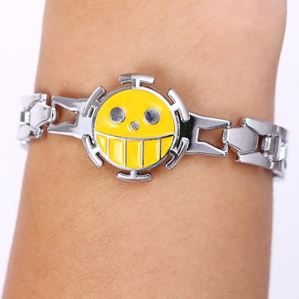 anime one piece alloy bracelets can rotate trafalgar law logo bracelet cosplay accessories gifts for kids hsic10140, Black
anime one piece alloy bracelets can rotate trafalgar law logo bracelet cosplay accessories gifts for kids hsic10140, Black