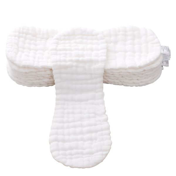 10pcs 12 layers muslin cotton white breathable reusable washable gauze prefold newborn baby cloth diaper nappies inserts liners 1016
10pcs 12 layers muslin cotton white breathable reusable washable gauze prefold newborn baby cloth diaper nappies inserts liners 1016