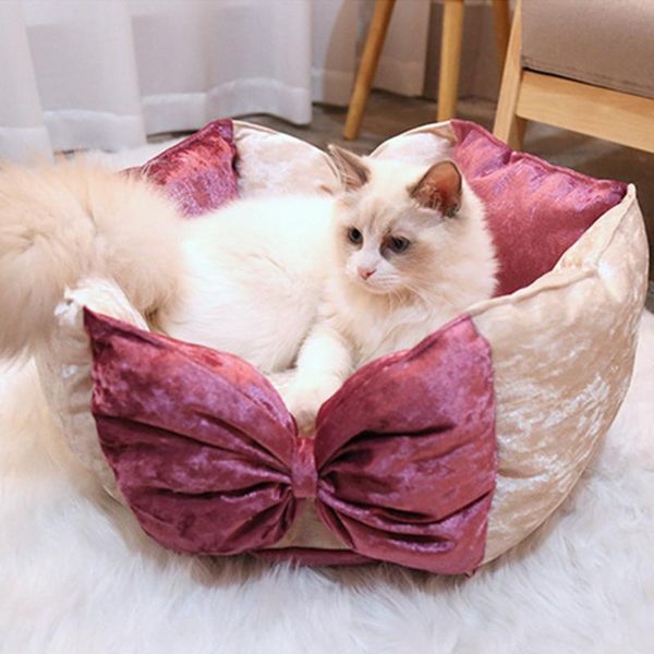 kennels & pens soft bow dog bed kennel pet house sofa mat princess cushion puppy cat sleeping supplies
kennels & pens soft bow dog bed kennel pet house sofa mat princess cushion puppy cat sleeping supplies