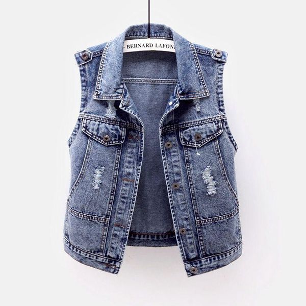 summer plus size 3xl denim vest women slim frayed waistcoat sleeveless jacket coat vintage blue casual short jeans vests female1, Black;white
summer plus size 3xl denim vest women slim frayed waistcoat sleeveless jacket coat vintage blue casual short jeans vests female1, Black;white