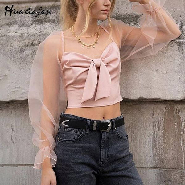 huaxiafan women blouse short shirt bow v neck transparent puff sleeves female crop shirt blusas fashion women clothing1, White
huaxiafan women blouse short shirt bow v neck transparent puff sleeves female crop shirt blusas fashion women clothing1, White