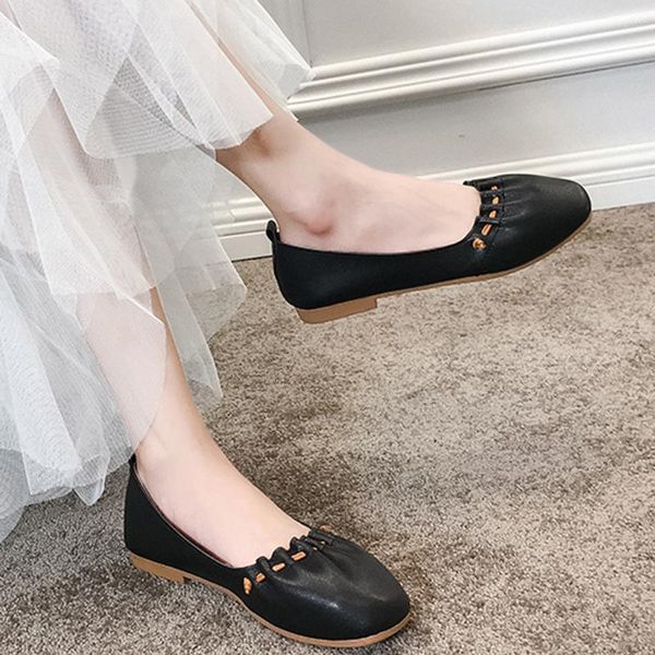 jaycosin fashion woman flats casual slip on loafers woman shoes comfortable soft bottom flat shoe vintage style leather footwear, Black
jaycosin fashion woman flats casual slip on loafers woman shoes comfortable soft bottom flat shoe vintage style leather footwear, Black