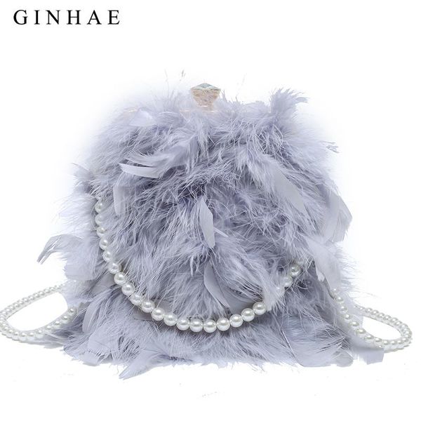 ginhae 2020 pearl chain shoulder bag real women ostrich feather handbag lady warm evening party bag phone purse crossbody
ginhae 2020 pearl chain shoulder bag real women ostrich feather handbag lady warm evening party bag phone purse crossbody