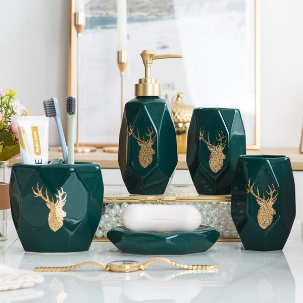 bath accessory set american simple and light luxury ceramic five-piece creative bathroom ornaments decorations home supplies1
bath accessory set american simple and light luxury ceramic five-piece creative bathroom ornaments decorations home supplies1
