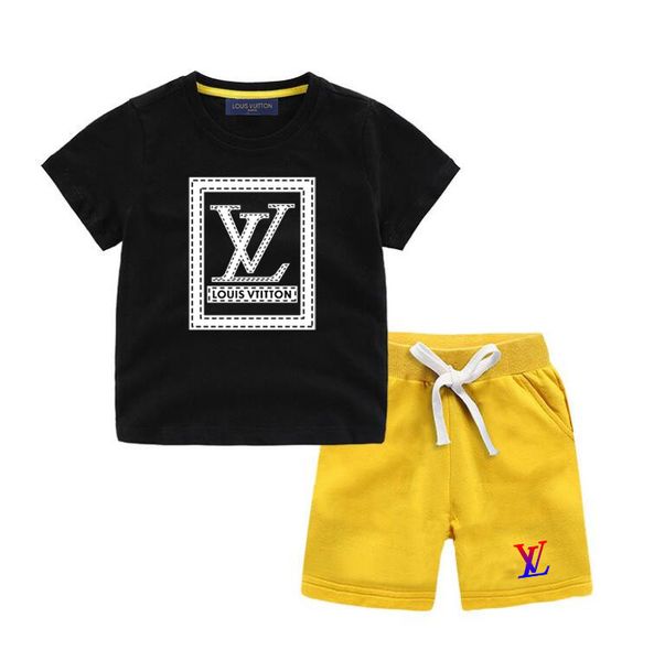 2021 brand designer boys girl letters printed short sleeve t-shirt+shorts 2pcs set kids clothing sets children outfits toddler suit retail, White
2021 brand designer boys girl letters printed short sleeve t-shirt+shorts 2pcs set kids clothing sets children outfits toddler suit retail, White