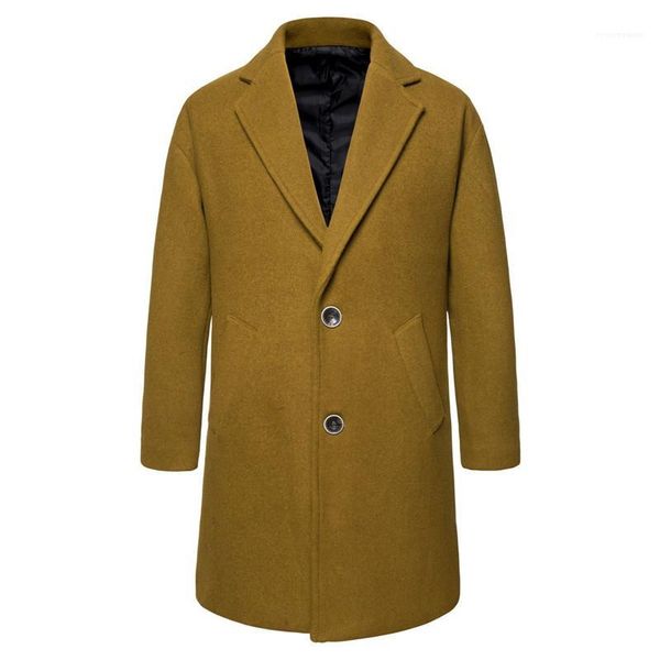wool coat winter mens designer coat fashion solid color slim outerwear male lapel neck, Black
wool coat winter mens designer coat fashion solid color slim outerwear male lapel neck, Black
