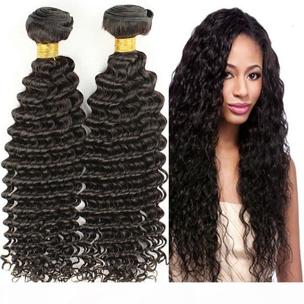 3 4pcs lot brazilian deep wave virgin human hair weave 12"-30" natural color dyeable human hair extensions hair weft, Black
3 4pcs lot brazilian deep wave virgin human hair weave 12"-30" natural color dyeable human hair extensions hair weft, Black
