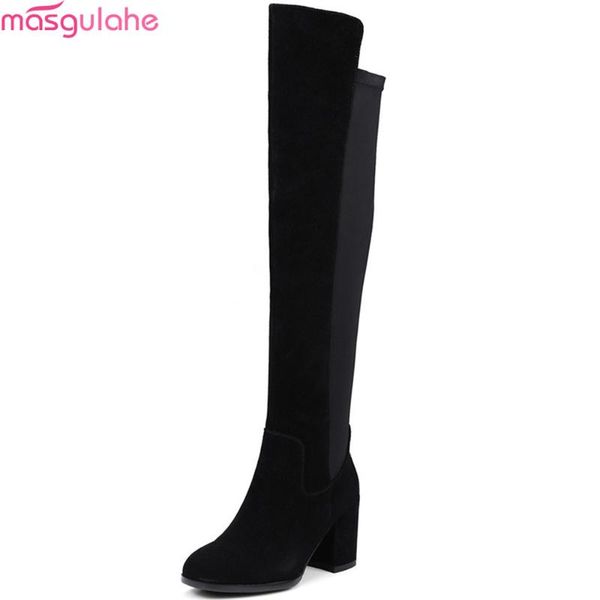 masgulahe 2020 fashion women boots square toe zipper cow suede ladies boots black leather square heel over the knee
masgulahe 2020 fashion women boots square toe zipper cow suede ladies boots black leather square heel over the knee
