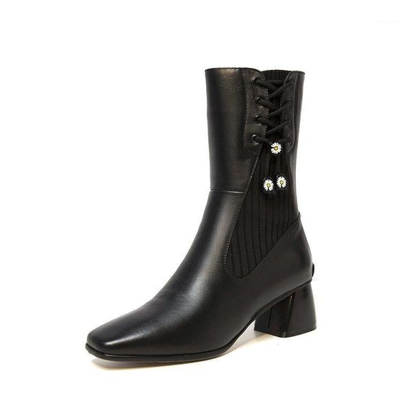new arrival women boots thick heels square toe solid color ladies shoes autumn winter ankle boots1, Black
new arrival women boots thick heels square toe solid color ladies shoes autumn winter ankle boots1, Black