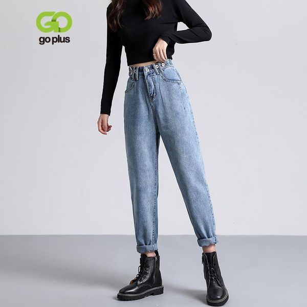 goplus autumn women's jeans vintage mon jeans streetwear plus size high waist pants wide leg harem pants 5xl boyfriend, Blue
goplus autumn women's jeans vintage mon jeans streetwear plus size high waist pants wide leg harem pants 5xl boyfriend, Blue